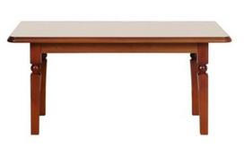 Black Red White Natalia Coffee Table Cherry Wood