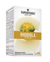 SUPERFOODS RHODIOLA (AUKSINĖ ŠAKNIS), 30 kapsulių