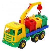 zaislinis sunkvezimis - Wader SuperTruck Garbage Truck 44181 - 1 nuotrauka