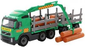 Wader Volvo Timber Truck With Trail 9500