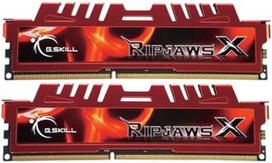 ddr3 8gb ddr3 cl9 - G.SKILL RipjawsX 8GB 1600MHz DDR3 CL9 DIMM KIT OF 2 F3-12800CL9D-8GBXL - 1 nuotrauka