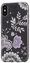 Devia Bloosom Back Case With Swarovsky Crystals For Apple iPhone X/XS Silver