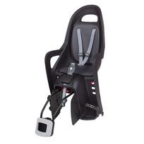 Dviračio kėdutė Polisport Groovy RS+ ant rėmo, su miego funkcija 22kg (juoda)