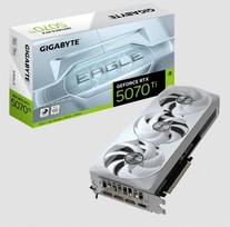 rtx 5070 ti oc - Gigabyte GeForce RTX 5070 Ti EAGLE OC ICE SFF 16GB GDDR7 - 2 nuotrauka