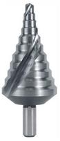 Pakopinis grąžtas Ruko 101090, plienui/plastikas/aliuminiui, hss, tri-flat, 6.5 - 40.5 mm x 9.6 cm