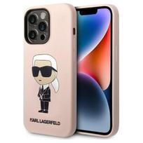 case magsafe iphone 14 - Karl Lagerfeld "Silicone NFT Ikonik Magsafe iPhone 14 Pro" Pink - 1 nuotrauka