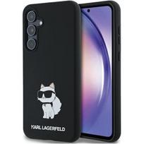 samsung galaxy a356 - Karl Lagerfeld "Silicone Choupette Metal Pin Galaxy A35" Black - 1 nuotrauka