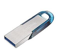 flash 64 usb atmintines - Sandisk Ultra Flair 64GB Blue (Mėlynas) - 2 nuotrauka
