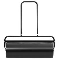 vidaXL Sodo vejos volas su rankena, juodas (Black), 63 l