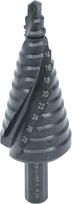 Bgs Technic Grąžtas skylės (pa)platinimui pakopinis su grioveliu | HSS 6542 | Ø 6 - 30 mm (1945-1)