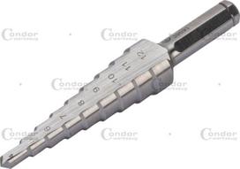 Grąžtas pakopinis metalui 4-12mm Cobalt 5%
