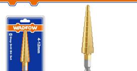 Pakopinis grąžtas WADFOW, 1/4", 4-12 mm, WJD12901