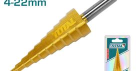 Pakopinis grąžtas TOTAL, HSS, 4-22 mm, TAC7542201