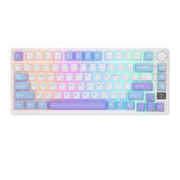 royal kludge rk m75 - Royal Kludge RK M75 Phantom, Sidabrinis Switch (Silver), US - 1 nuotrauka