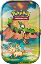 dezute kortoms - Pokemon TCG - Vibrant Paldea Mini Tin Arboliva & Leafeon - 2 nuotrauka