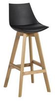 Home4you Sonja Bar Stool Black