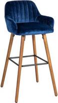 Home4you Bar Stool Ariel Blue