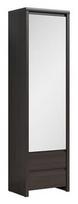 Black Red White Kaspian Wardrobe Wenge