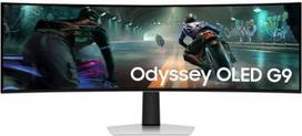 oled 32 monitoriai - Samsung Odyssey G9 G91SD ,  49 colių (49") ,  OLED ,  32:9 ,  144 Hz ,  0.03 ms ,  5120 x 1440 pikselių ,  Sidabrinė (Silver) - 1 nuotrauka