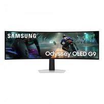 oled 32 monitoriai - Samsung Odyssey G9 G91SD ,  49 colių (49") ,  OLED ,  32:9 ,  144 Hz ,  0.03 ms ,  5120 x 1440 pikselių ,  Sidabrinė (Silver) - 2 nuotrauka