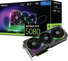 gpu ddr7 - PNY GeForce RTX 5080 ARGB EPIC-X RGB 16GB GDDR7 - 1 nuotrauka