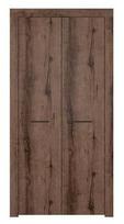 Black Red White Baylar SZF2D Wardrobe Monastery Oak