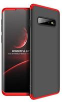 GKK 360 Protection Case For Samsung Galaxy S10 Plus Black/Red