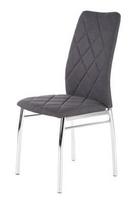 Halmar K309 Metal Chair Dark Grey