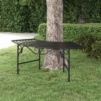 Suoliukas aplink medį, juodas (Black), 113 cm, plienas