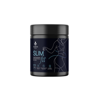braskes - Gamtos Namai SLIM FIT, skaidulų mišinys, braškių skonio, 225 g - 1 nuotrauka
