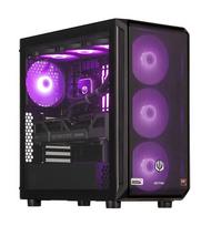 rtx 5080 stacionaras - Actina 5901443411895 PC AMD Ryzen 7 9800X3D, 32 GB DDR5, 2 TB SSD, NVIDIA GeForce RTX 5080, Midi Tower, Juodas (Black) - 2 nuotrauka