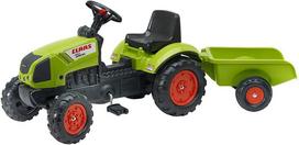vaikiska masinele - Falk Claas Arion 410 su priekaba, žalias (Green) - 1 nuotrauka