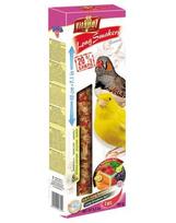 Vitapol Smakers Long mix 3in1 skanėstai su laukinėmis sėklomis, miško vaisiais, morkomis kanarėlėms ir zebrinėms amadinoms