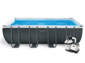 intex filtras - Intex Ultra XTR Karkasinis baseinas 549 x 274 x 132 cm, su filtru - 1 nuotrauka