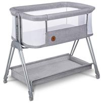 lionelo luna - Lionelo Luna 2in1 lovytė, pilka (Grey Concrete) - 2 nuotrauka