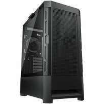 pc case - COUGAR AIRFACE Mid Tower Juodas (Black) - 2 nuotrauka