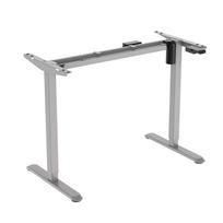 reguliuojamos aukscio - Stalo rėmas Home4You Ergo Light, sidabrinė (Silver Grey) - 1 nuotrauka