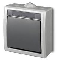 Mygtukas skambučiui Elektroplast Aquant 1205-10, pilkas