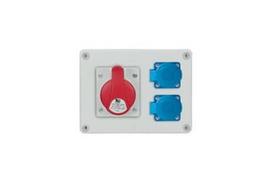 ip44 skydelis - Skydas Pawbol R-Box190 B1602-S 16A - 1 nuotrauka
