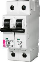 Automatinis jungiklis Eti MAT10, 2P, C, 16A, 10kA
