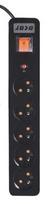 HSK Data Power Strip 5 Outlet 5m Black