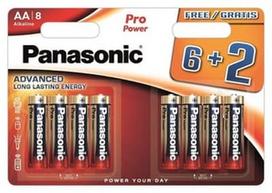 Panasonic Pro Power 6+2 x AA