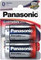 Panasonic D/LR20 Alkaline Battery x2