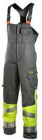 Dimex 6002 Bib & Brace Overall Grey/Yellow M