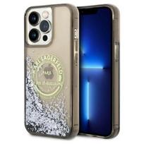 iphone 14 pro max deklas - Karl Lagerfeld "Liquid Glitter RSG iPhone 14 Pro Max" Black - 1 nuotrauka
