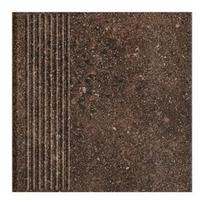 Klinkerinės pakopinės plytelės Granitos BROWN, 30 x 30 cm