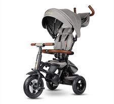 qplay rito - Qplay triratukas Rito Deluxe Rubber, pilkas (Grey) - 1 nuotrauka