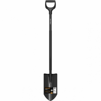 fiskars kastuvas - Kastuvas Fiskars Ergonomic Pro 1066709, 130 cm, juodas (Black) - 3 nuotrauka