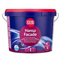 Tinkuotų ir mūrinių fasadų dažai Vivacolor Hansa Facade LA, balti, 2.7 l