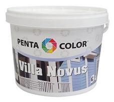 Fasado dažai Pentacolor Villa Novus, geltoni, 3 l